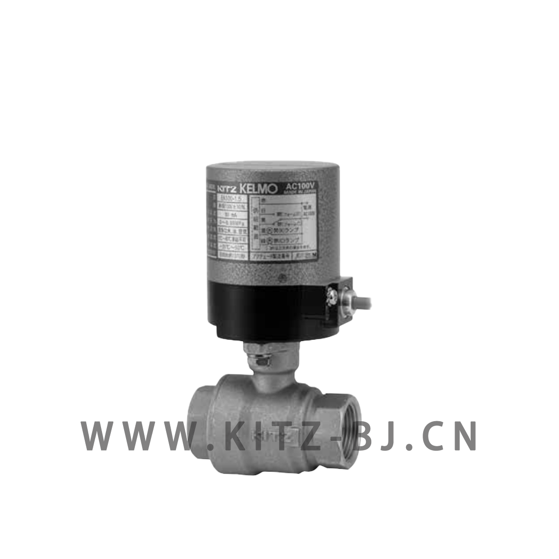 KITZ-EA100-TFE电动球阀